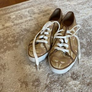 Coach sneakers size 8.5